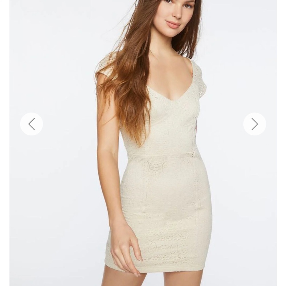 Lace Bodycon Mini Dress NWT